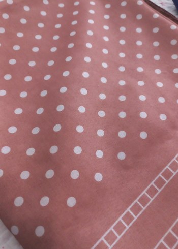 Kadın Pilili Pastel Çok Renkli Fular - Görsel 3