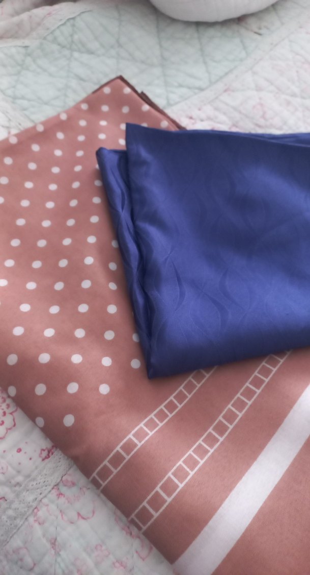 Kadın Pilili Pastel Çok Renkli Fular - Görsel 4