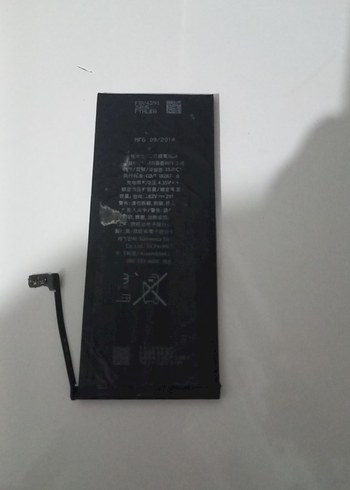 Siyah Li-ion Polimer Pil - Görsel 2