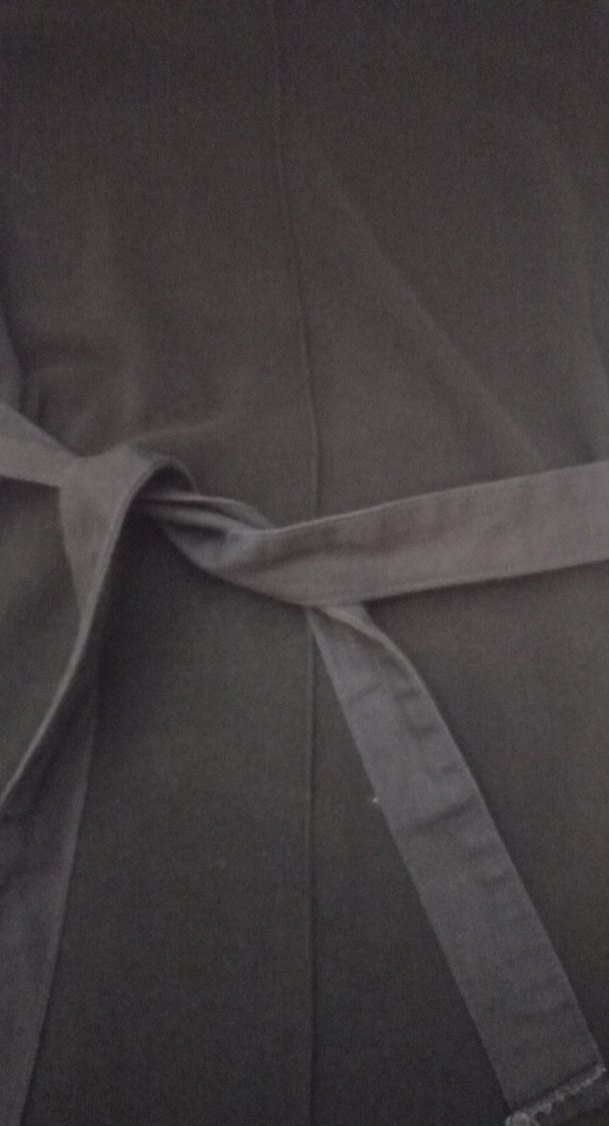 Kahverengi Kısa Kollu Midi Elbise - Görsel 2