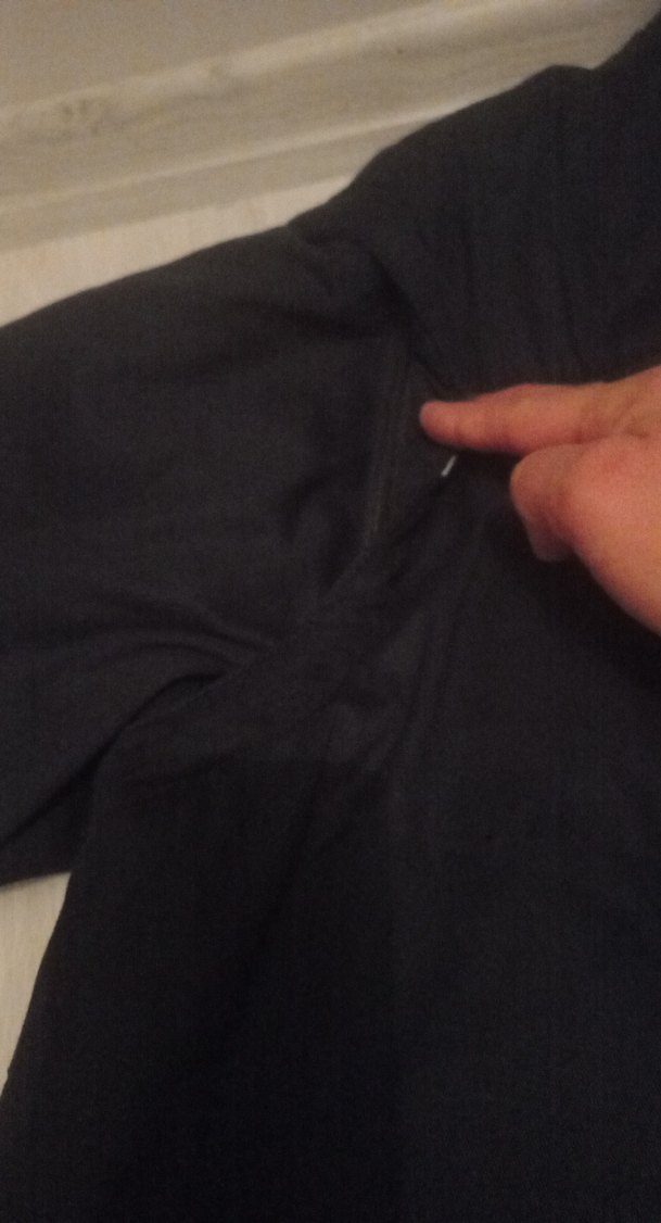 Erkek Siyah Mini Düğmeli Streetwear Mont - Görsel 2