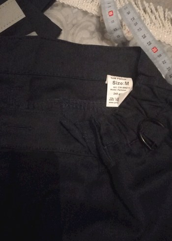 Siyah Kemerli Erkek Spor Pantolon - Görsel 5