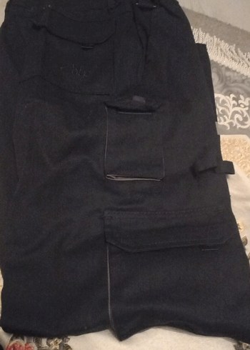 Siyah Kemerli Erkek Spor Pantolon - Görsel 4