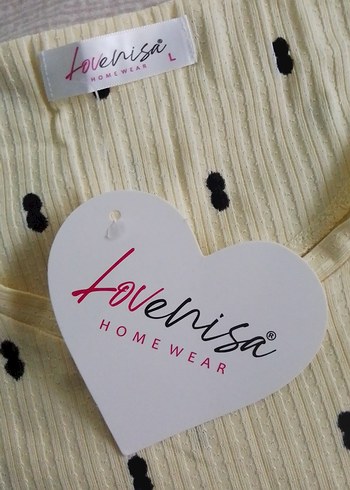 Kadın sarı Kolsuz Pijama Takımı - Görsel 3