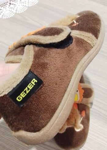 Kahverengi Erkek Çocuk Sıcak Terlik - Görsel 2