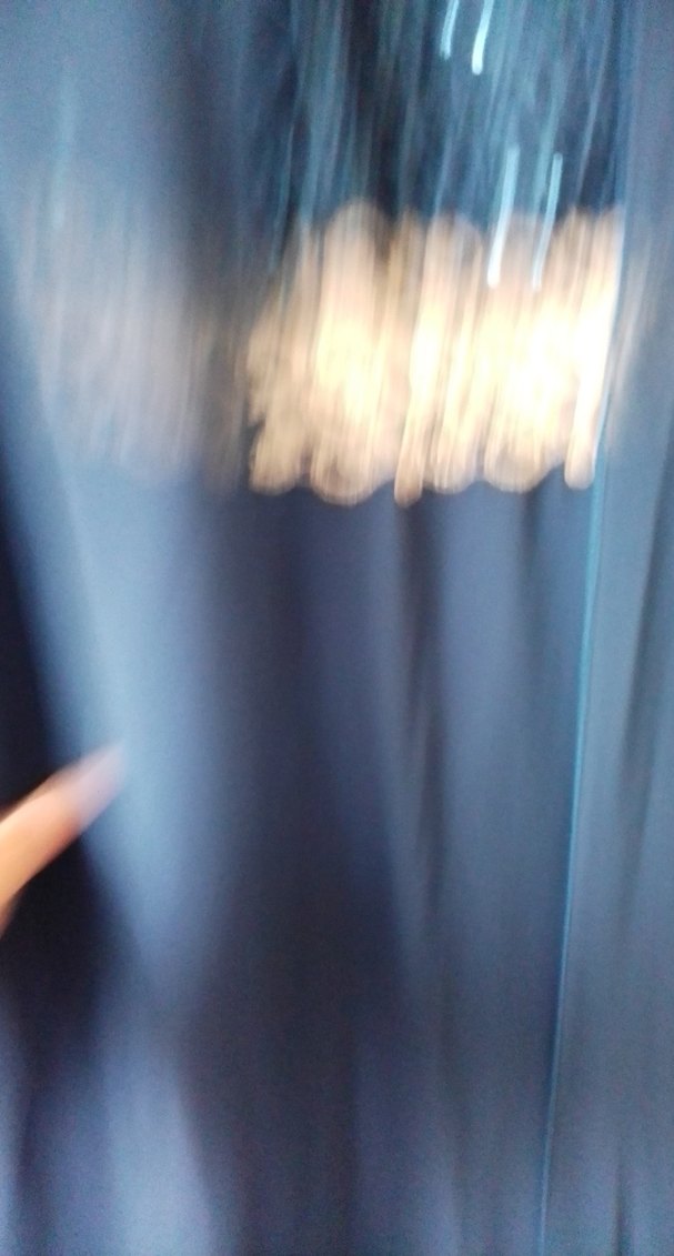 Uzun Kollu Nakışlı Lacivert Kadın Elbise - Görsel 4