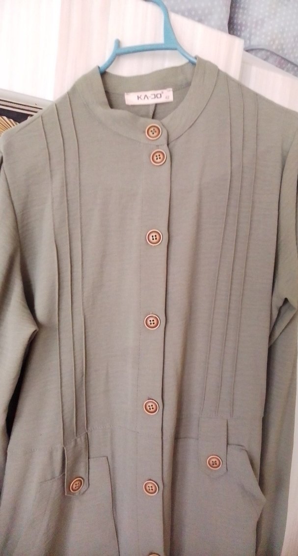 yeşil elbise - Görsel 3