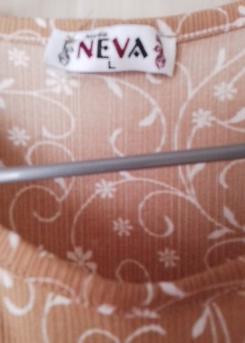 Bej Desenli Uzun Bohem Elbise - Görsel 4