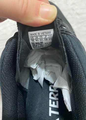 Adidas 50 numara Siyah Outdoor Erkek Ayakkabı Velcro Bantlı - Görsel 4