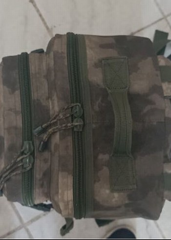Diğer Erkek Kamuflaj Desenli Kemerli Sırt Çantası