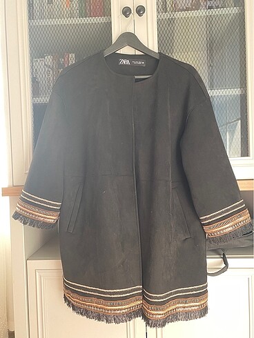 Zara suet ceket yda kaftan
