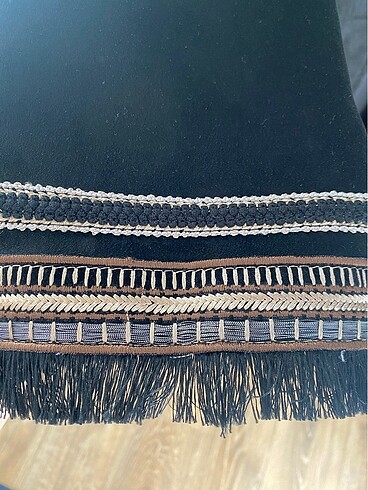 m Beden Zara suet ceket yda kaftan