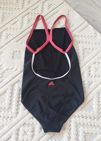 4-5 yaş Siyah Çizgili İnce Askılı çocuk Mayo - Görsel 2