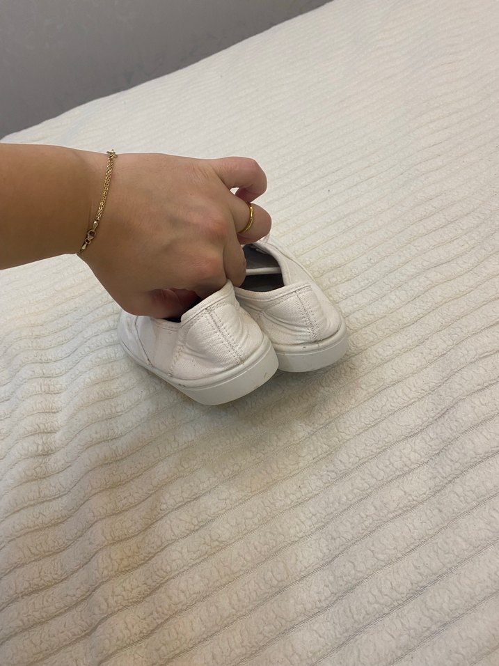 Beyaz Kadın Günlük Sneakers Ayakkabı - Görsel 3