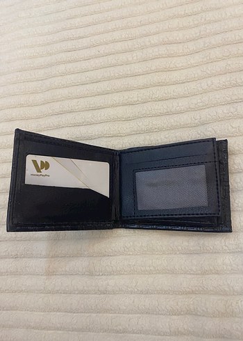 Siyah Baskılı Erkek Cüzdanı - Görsel 2