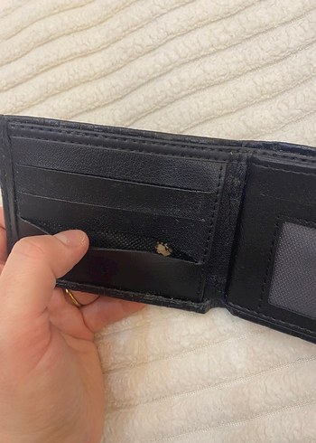 Siyah Baskılı Erkek Cüzdanı - Görsel 4