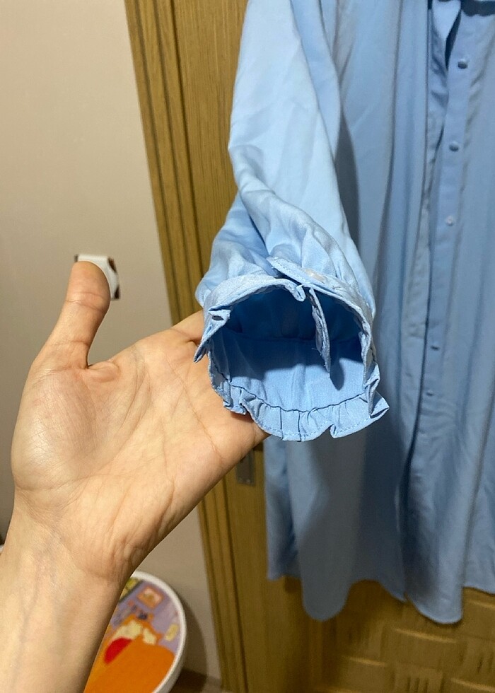 Bebe mavisi tunik - Görsel 3