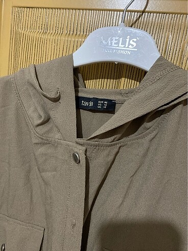 Kapüşonlu uzun tunik - Görsel 5