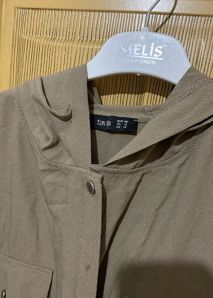 Kapüşonlu uzun tunik - Görsel 5