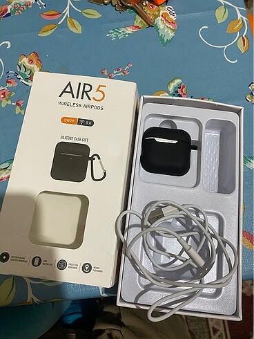 Wireless airpods air5 kulak içi bluetooth kulaklık