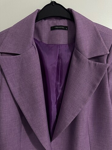 38 Beden mor Renk Blazer ceket