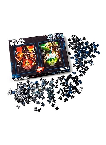 Star Wars 2x1000 Parçalı Puzzle