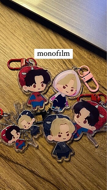 spider keyring