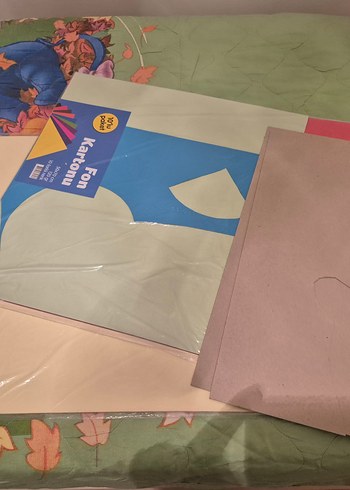 Beden Renk Pastel Camel Renkli Karton ve Kağıt Seti