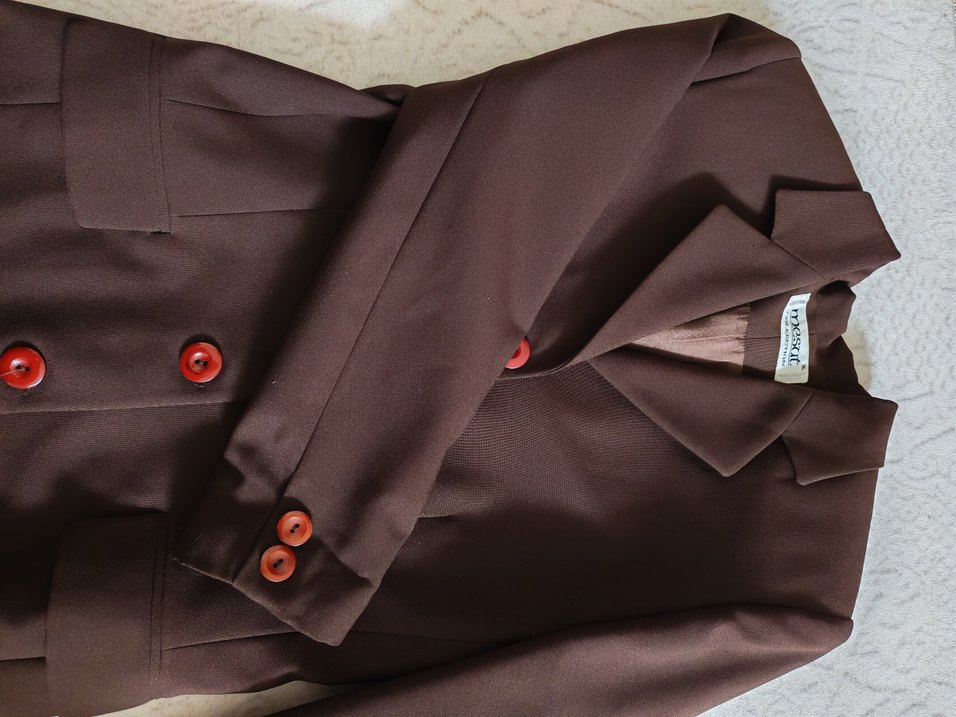 Acı Kahve Kadın Blazer Ceket - Görsel 5