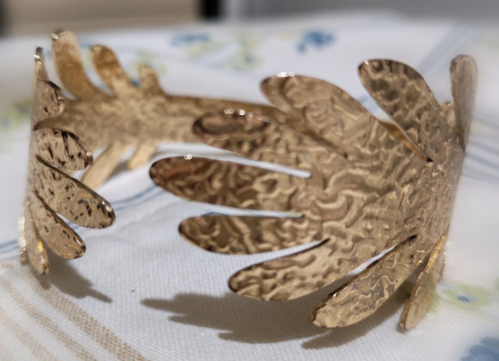 Kleopatra pazı altın renk gold bileklik - Görsel 2