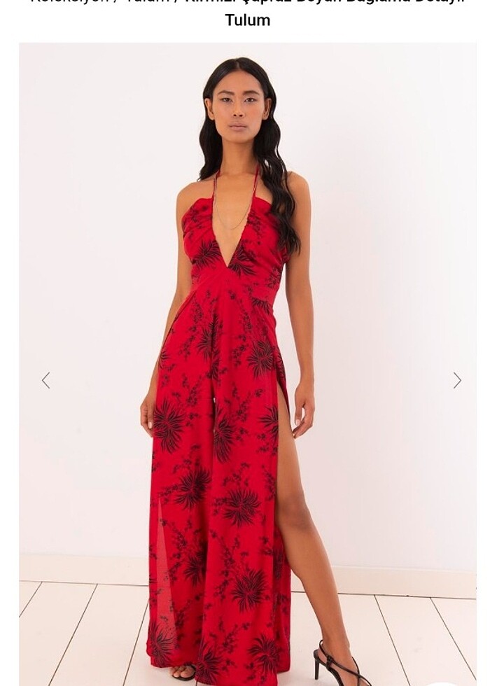 Bsl kırmızı tulum - Görsel 3