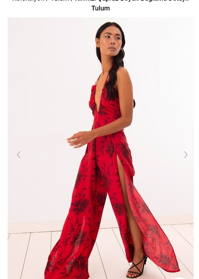 Bsl kırmızı tulum - Görsel 4