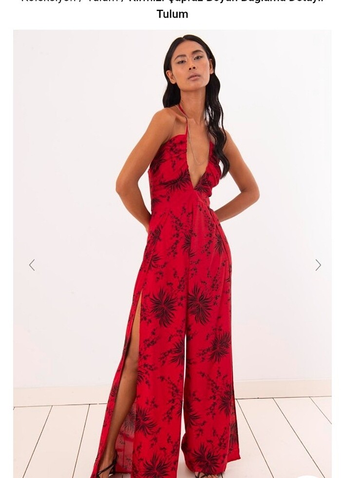 Bsl kırmızı tulum - Görsel 5