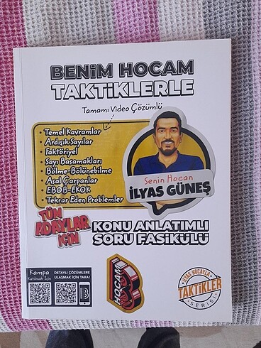 Benim hocam taktiklerle temel kavramlar,ardışık sayılar...