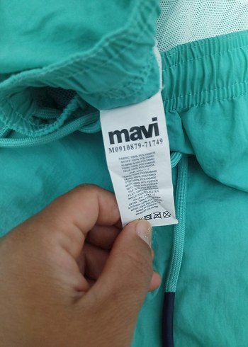 Turkuaz Mini Erkek Deniz Şortu - Görsel 2