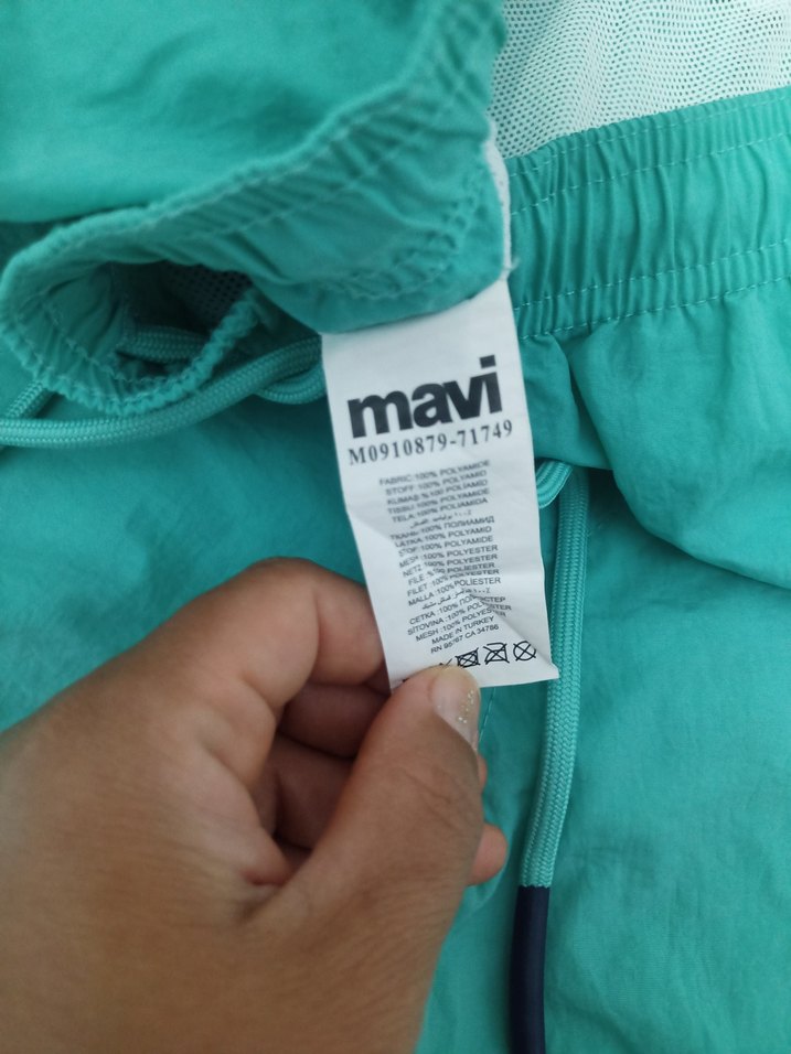 Turkuaz Mini Erkek Deniz Şortu - Görsel 2