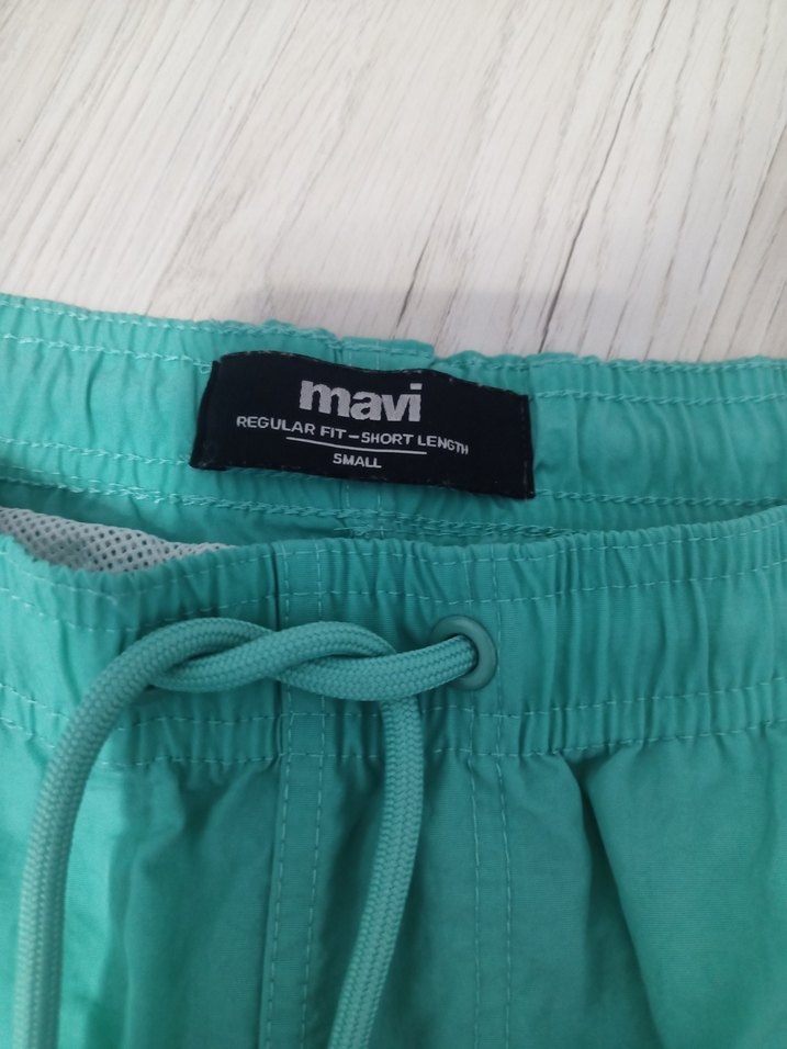 Turkuaz Mini Erkek Deniz Şortu - Görsel 3
