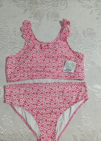 LC Waikiki LCW Kids Çiçekli Kız Çocuk Bikini