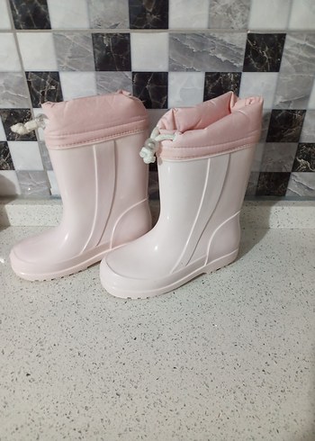 Pembe Kız Çocuk Yağmur Çizmesi