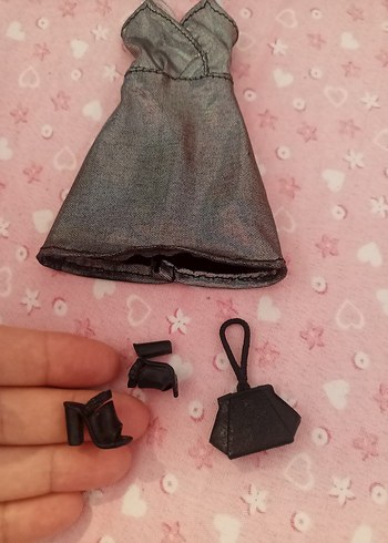 barbie bebek elbisesi ve aksesuarları - Görsel 5