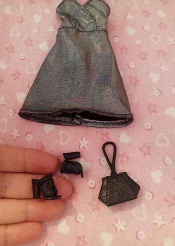 barbie bebek elbisesi ve aksesuarları - Görsel 6