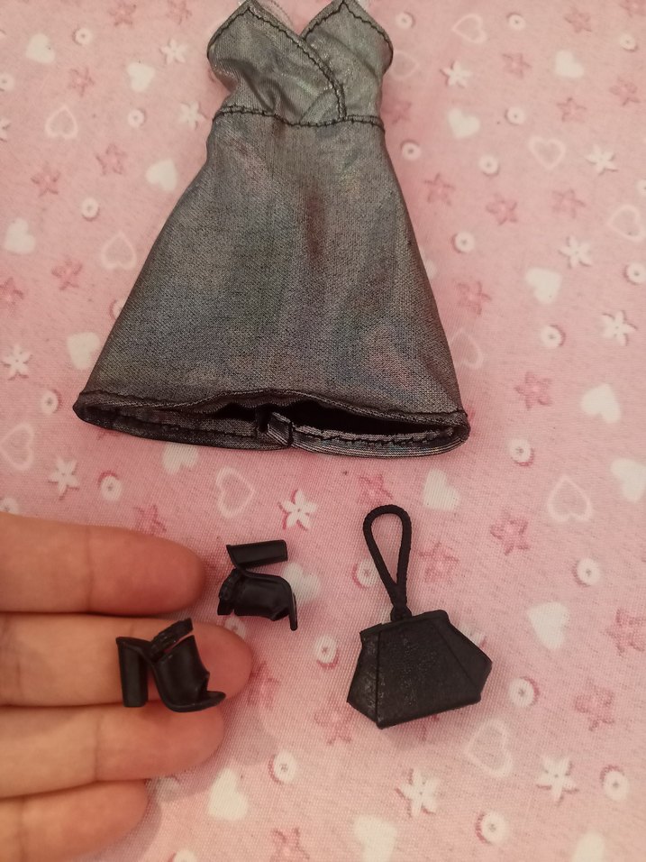 barbie bebek elbisesi ve aksesuarları - Görsel 5