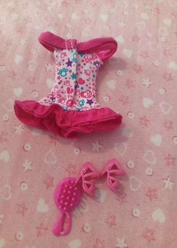 Barbie Bebek Elbisesi ve Aksesuarları - Görsel 2