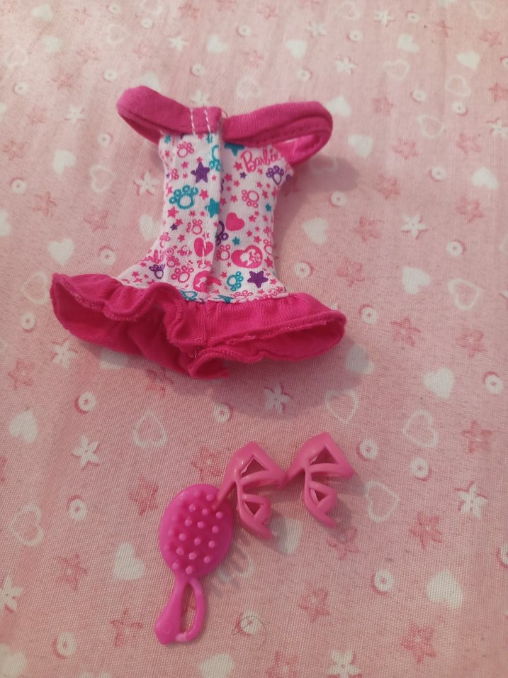 Barbie Bebek Elbisesi ve Aksesuarları - Görsel 2