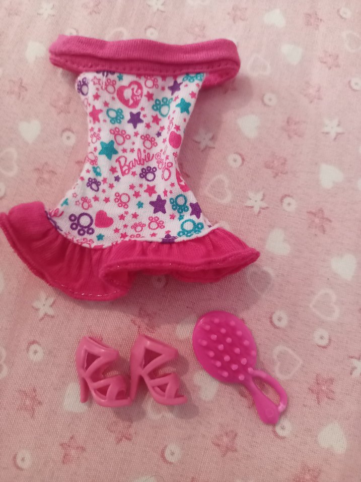 Barbie Bebek Elbisesi ve Aksesuarları - Görsel 3