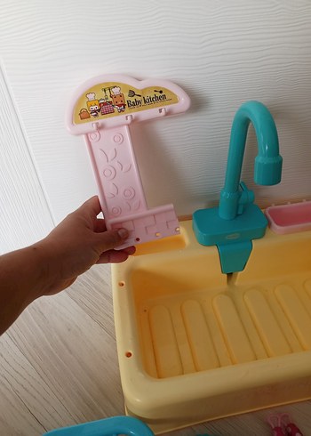 oyuncak çeşme mutfak lavabo - Görsel 4