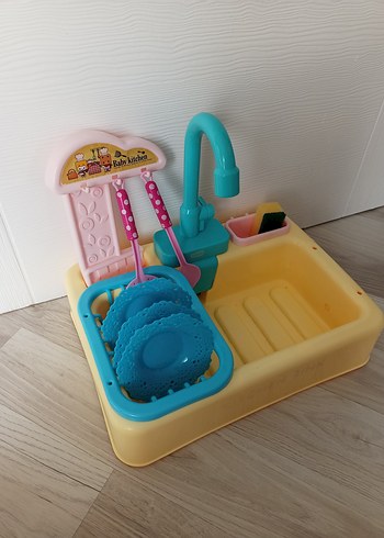 oyuncak çeşme mutfak lavabo - Görsel 5
