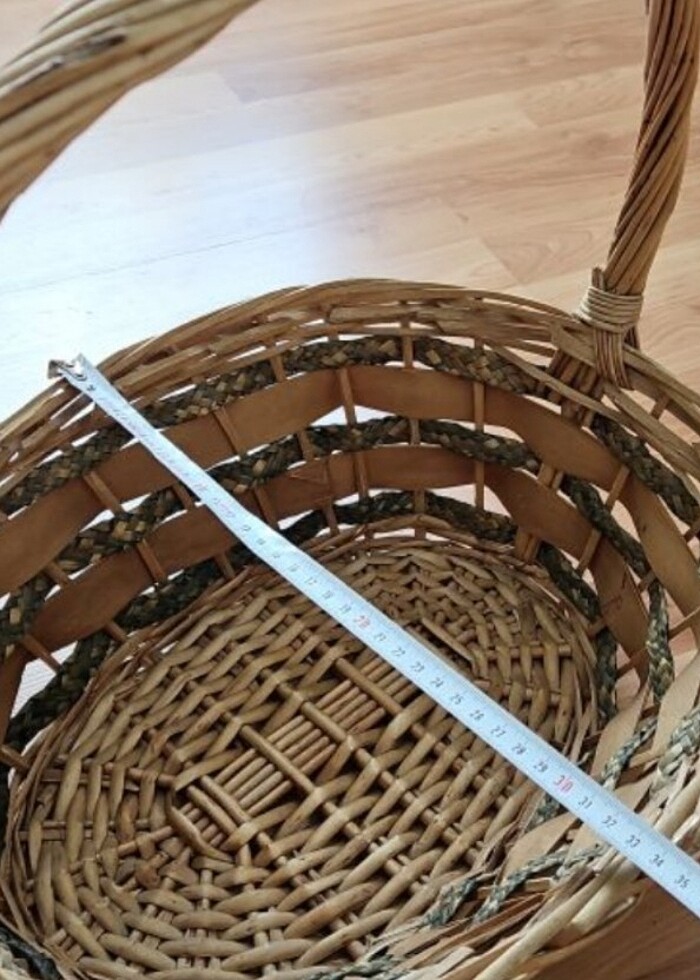 Hasır Piknik Sepeti - Görsel 3