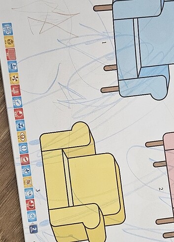 Adeda dikkat güçlendirme seti 2 yaş - Görsel 9