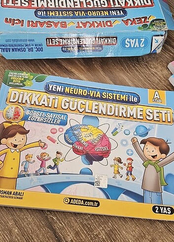 Adeda dikkat güçlendirme seti 2 yaş - Görsel 10